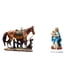 thumbnail image 1 of Figura de caballo,Figura coleccionable de caballo en miniatura,Letrero de mesa,Decoración de escritorio acrílica,rincón navideño,decoración del hogar,Decoración de fiesta Adorno de, 1 of 8