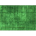 thumbnail image 1 of Ahgly Company Indoor Rectangle Oriental Green Industrial Area Rugs, 2' x 5', 1 of 4