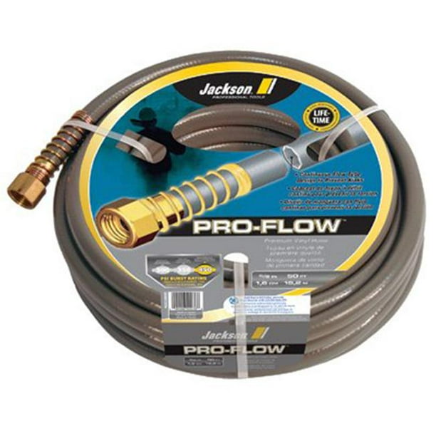 Jackson Professional Tools 027-4003800 5-8 Poucesx100 & apos; Tuyau Gris Commercial Pro-Flux