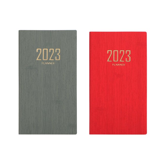 Calendario de Del de Cuaderno Mensual de Cuenta Diaria de 2 Piezas para Regalo Baoblaze Cuaderno de agenda