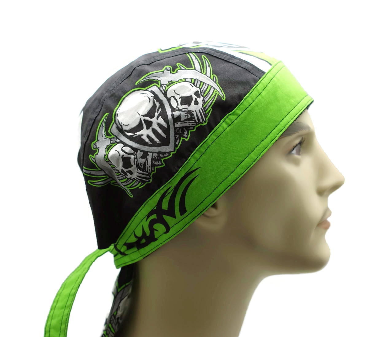 Buy Headwrap DANBANNA Kold Krew DuRag Skull Cap DooRag Bandana FREE
