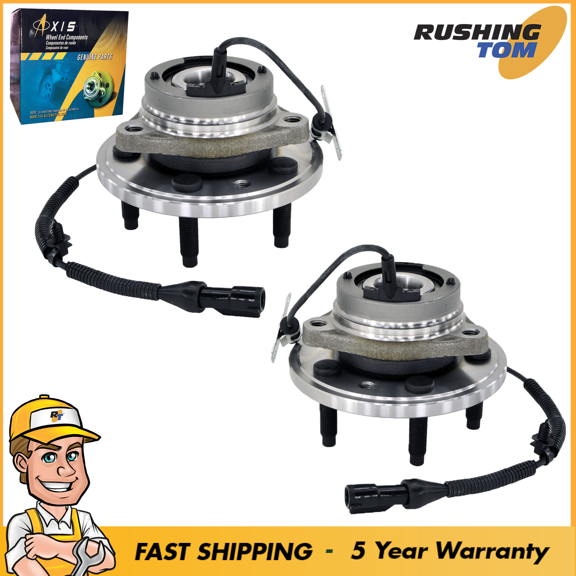 2 Wheel Hub Bearing Assembly Front fits 2004-2007 Ford foreestar