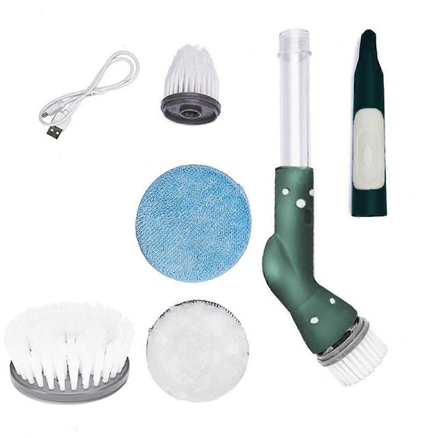Electric Spin Scrubbers Cleaning Brush Spin Scrubbers Adjust Extension Handle Electric Scrubbers