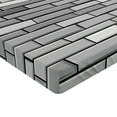 thumbnail image 2 of Ambesonne Grey Fitted Sheet 2 Pcs Set, Brick Wall English Style, Twin XL, Grey, 2 of 3