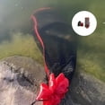 thumbnail image 2 of Folding Fish Net Bag Outdoor Drawstring Live Fish Catching Netting Fishes Holding Bag Portable Fishing Meshes Bags, 2 of 9
