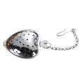thumbnail image 2 of Clearance! Lssam Strainer Strainers For Kitchen Loose Teaspoon Of Tea Strainer. Heart Tea Filter. Filter. Fine Mesh Tea Strainer. Stainless Tea Diffuser. Tea, 2 of 9