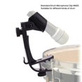 thumbnail image 3 of 2Pcs Drum Microphone Clips Drum Adjustable Microphone Holder Drum Hoop Rim Mount Shock Mount, 3 of 5