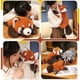 thumbnail image 3 of Peluche PASHMAIRE con forma de zorro pesado de 65 cm, supersuave para niños, 3 of 7