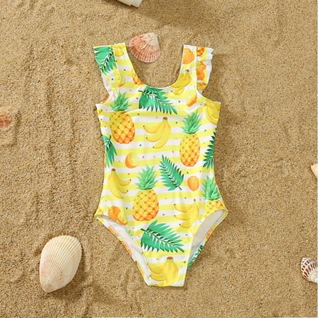 

Cathalem Matching Silk Pajamas for Family Family Child Bikini Flounces Ruffles Swim Edge Yellow Set Matching Family Pajama Pants Suit Yellow 4-5Y