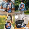 thumbnail image 2 of HUIACONG 4Pcs Boys School Backpack, American Flag Eagle Bookbag with Water Bottle Cover, Lunch Bag Set for Boys Teens, Trendy Boy Backpacks for Schools, 2 of 7