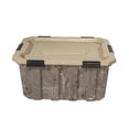 thumbnail image 2 of Realtree® WEATHERMAX™ 24 Gallon Marbled and Tan Storage Tote with Latching Lid, Heavy Duty Plastic Storage Bin, Pack of 2, 2 of 11