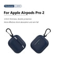 thumbnail image 3 of DQrwqpou Funda Protectora Elástica Silicona para para Airpods Pro 2 (azul Oscuro), 3 of 9