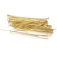 thumbnail image 1 of 50 Piezas De Oro Chapado Cabeza Plana - 2inch Salvador Chapado en oro, 1 of 6