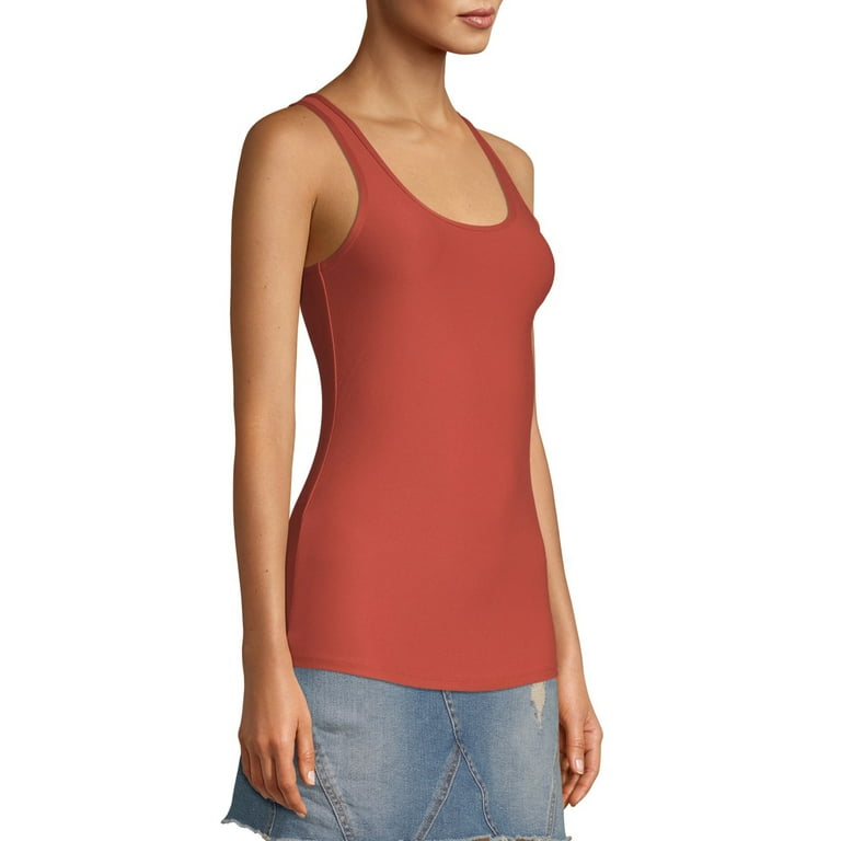 No Boundaries Women's Juniors Scoop Tank Top Shirt Medium (7-9