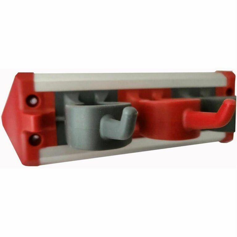 Vileda Professional Handle Holder - 3 Hooks - 33 lb (14.97 kg) Capacity - for Mop, Broom, Clothes, Laundry Room, Garage, Tool - Rubber - Multi - 1 Each Vileda Professional Handle Holder - 3 Hooks - 33 lb (14.97 kg) Capacity - for Mop, Broom, Clothes, Laundry Room, Garage, Tool - Rubber - Multi - 1 Each