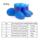 thumbnail image 2 of 4pcs Pet Waterproof Rainshoe Anti-slip Rubber Boot For Small Medium Large Dogs Cats Outdoor Shoe Dog Ankle Boots Pet Accessories, 2 of 4