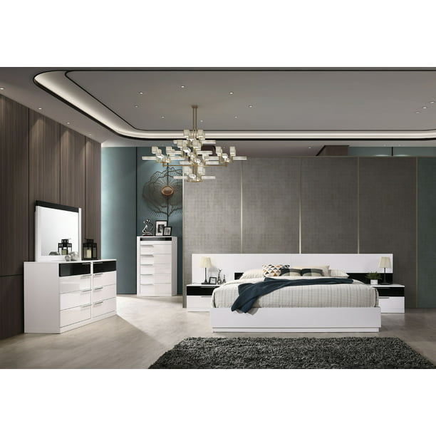 Best Master Furniture Bahamas 5 Pcs Queen Bedroom Set Walmart Com Walmart Com