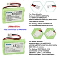thumbnail image 3 of Kastar 3-Pack Battery Replacement for Maestro BE3850 BE3872 MOD. B -PLUGIN PM38BAT, Olympia OL2400 OL2410 OL2420 OL2430 OL2490 OL2499 OL3020 OL5800 OL5805 OL5810 OL5815, 3 of 4