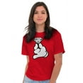 thumbnail image 3 of Diamond Mickey Ring Princess Jewel Women's Graphic T Shirt Tees Brisco Brands X, 3 of 6