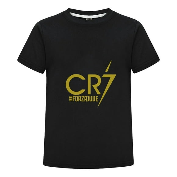 Playera CR7 para Niño con Celebración y Número 7 | Ropa de Futbol Infantil