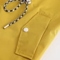 thumbnail image 6 of Womens Windbreaker Jacket Waterproof Hooded Plus Size Long Sleeve Solid Color Zip Up Casual Rain Jacket Outdoor Sport Raincoat with Pockets, 6 of 8