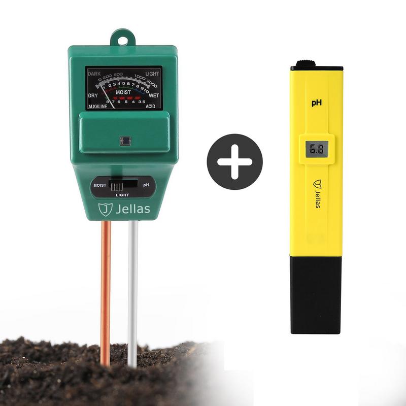 Soil Lawn pH Meter + pocket Size pH Meter Digital Water Quality Tester
