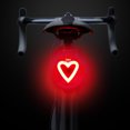thumbnail image 1 of Bangcool Bike Tail Light Waterproof USB Charging LED Bike Rear Light Road Bike Light, 1 of 4