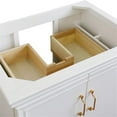 thumbnail image 3 of 30 in. Single Wooden Vanity  White Finish Cabinet Only, 3 of 11