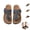 Gray, variant on YOUYEDIAN Orthopedic Womens Flip Flops Fashion Flat Slippers Comfy Slip on Sandals Beach Open Toe Shoes(Brown)