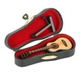 thumbnail image 2 of Guitarra en Miniatura de Madera, Modelo de Exposición, Mini Adornos Musicales, Guitarra, Instrumento Musical Decorativo Para Decoración del Hogar de Casa de Muñecas, 2 of 7