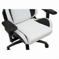 thumbnail image 5 of Furniture of America Valay 2-Piece Metal Gaming Desk and White Gaming Chair Set, 5 of 21
