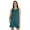 Teal Blue, variant on Bimba Solid 2 Pcs Nightwear Set For Women Sleeveless Shirt & Short Sleepwear