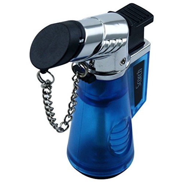 Scorch Torch Angled Single Jet Flame Butane Cigarette Cigar Torch