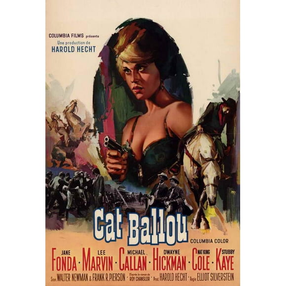 Cat Ballou Movie Poster (11 x 17)