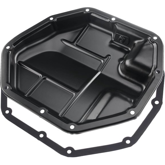 A-Premium Lower Engine Oil Pan Sump with Drain Plug & Gasket Compatible with Nissan Cube 2009-2014 1.8L, Sentra 2007-2012 2.0L, Versa 2007-2012 1.8L