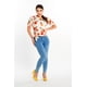 thumbnail image 1 of Blusa Con Liston A La Cintura Estampado Floral Mundo Terra 026316, 1 of 3