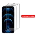 thumbnail image 1 of Lente protectora de vidrio templado de 3 piezas para iPhone 13 Mini Pro Max Protector de pantalla, 1 of 5