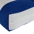 thumbnail image 4 of Cabana Blue Stripe Outdoor High Back Chair Cushion, 4 of 7