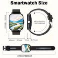 thumbnail image 6 of 2025 New 1.83" Touchscreen Smartwatch: Make Calls, Fitness Tracker, Dual-Band, Unisex Holiday Gift, 6 of 18