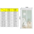 thumbnail image 2 of TOP-MAX Magnetic Screen Door Automatic Closure Door Curtain Fine Nets for Door Curtain Sliding Doors Balconies, 2 of 8