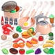 thumbnail image 1 of Set de accesorios de cocina CUTE STONE Kids with Play Food Girls Boys, 1 of 9