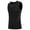 Black, variant on Mlzmgr Compression Mens Tank Tops Square Neck Sleeveless Compression Tanks Workout Running & Sports Tops for Men