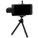 thumbnail image 3 of Mini Telescopio Monocular - Telescopio Portátil 18X Para Exteriores - Enfoque Variable - Visualización Nocturna - Lente de Cámara Para Teléfono Móvil - Con Clip Para Teléfono, Trípode de Escritorio Ecomeon no, 3 of 4