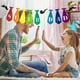 thumbnail image 2 of KAKOWELY Pancarta del Día del Padre, guirnalda de Super Papá, corbata decorativa, bigote, decoración de fiesta, utilería para fotos familiares, telón de fondo para fotomatón, 2 of 5