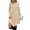 Khaki, variant on Long Sleeve Dress with Pocket Fall Dresses for Women 2025 Crew Neck Empire Waist Spring Casual Sweater Dress Red M