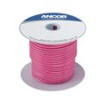 thumbnail image 1 of Ancor Fil Primaire 100610 Grade Marin; Conducteur de Clous; Calibre 18; Bobine de 100 Pieds; Rose; Conducteur en Cuivre Teinté/isolation en PVC; Certifié UL/CSA/ABYC/US Coast Guard, 1 of 2