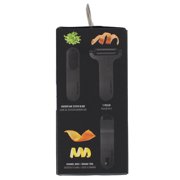 Microplane Bar Tools 6 Piece Cocktail Set, Matte Black