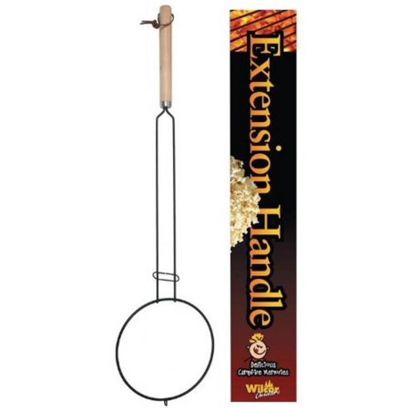 campfire popcorn holder for jiffy pop or similar poppers