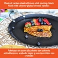 thumbnail image 5 of IMUSA 11-Inch Round Carbon Steel Nonstick Comal with Metal Handles, Black, 5 of 11