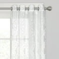 thumbnail image 3 of Better Homes & Gardens Sheer Velvet Cross Cut Trellis Curtain Panel, 3 of 4